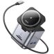 Док-станция Hoco HB49 9 in 1 Dicking Station - Metal Gray (896296H). Фото 4 из 9