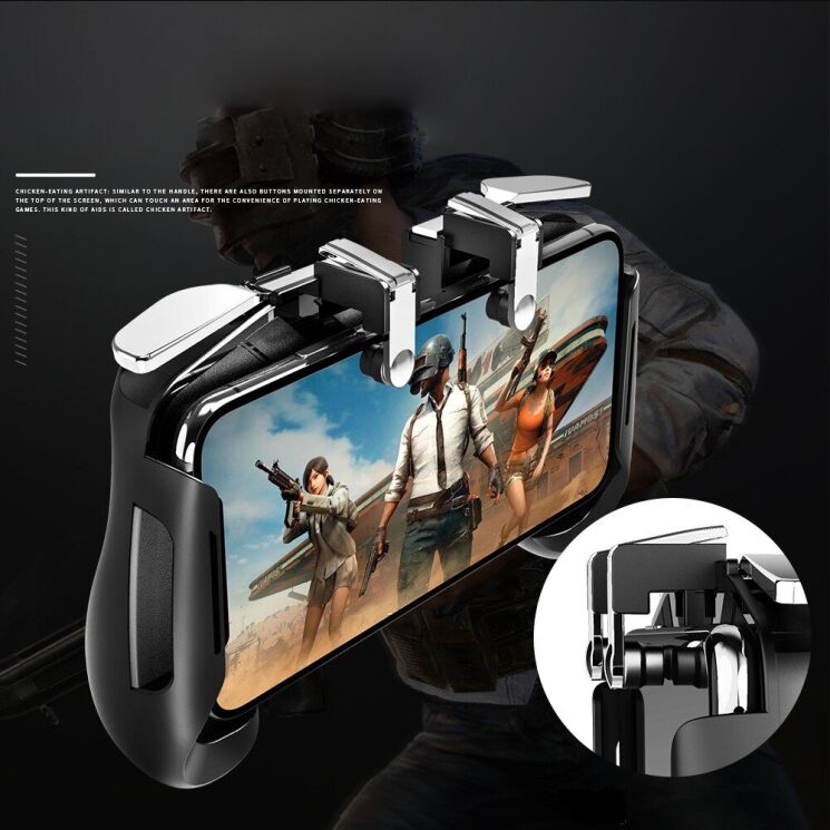 Геймпад MEMO AK16 PUBG Gamepad - Black / White: фото 2 з 3