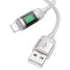 Кабель Hoco U126 Lantern USB to Lightning (2.4A, 1.2m) - Gray (896235H). Фото 3 з 6