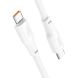 Кабель HOCO X93 Force Type-C to Type-C 240W (1m) - White (896170W). Фото 3 з 9