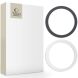Комплект магнитных колец Tech-Protect Magnetic Ring - Black / Silver (981934BS). Фото 3 из 7