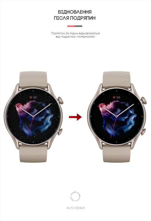 Комплект плівок (6шт) ArmorStandart Watch Film для Xiaomi Amazfit GTR 3: фото 3 з 4