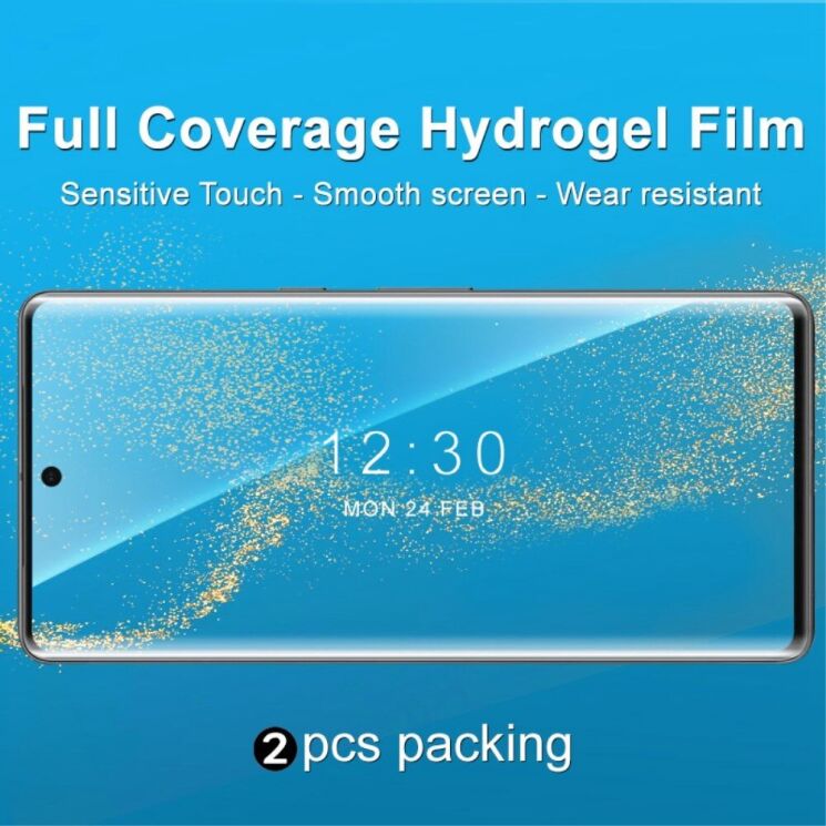 Комплект защитных пленок IMAK Full Coverage Hydrogel Film для Google Pixel 7 Pro: фото 2 из 11