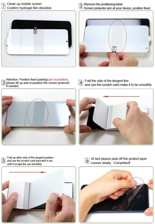 Защитная пленка IMAK Hydrogel Clear Film для OnePlus 13: фото 9 из 10