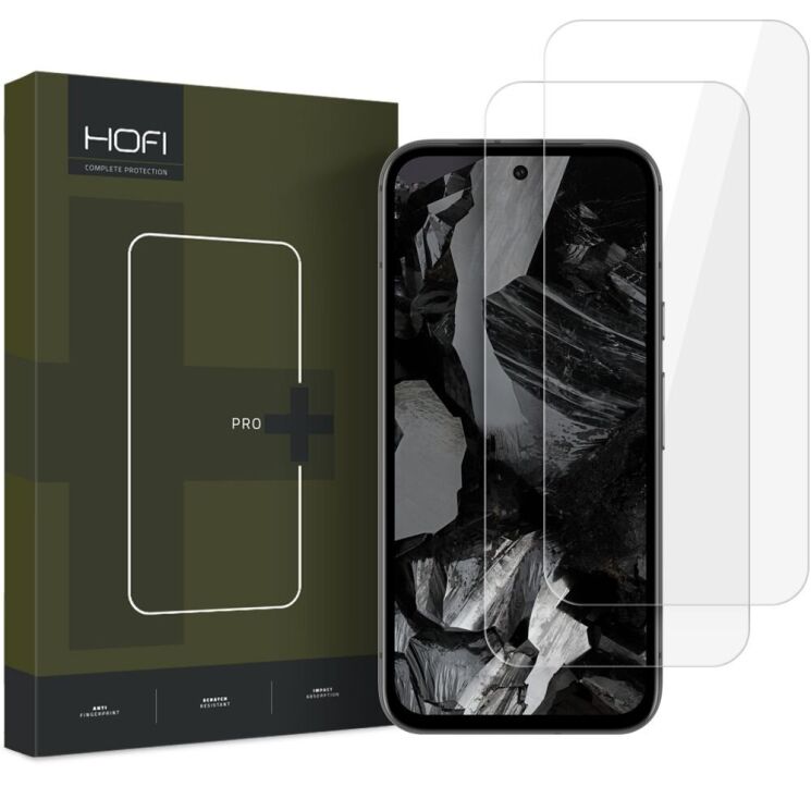 Комплект защитных стекол (2шт) HOFI Glass Pro+ HD для Google Pixel 9 Pro XL: фото 1 из 4