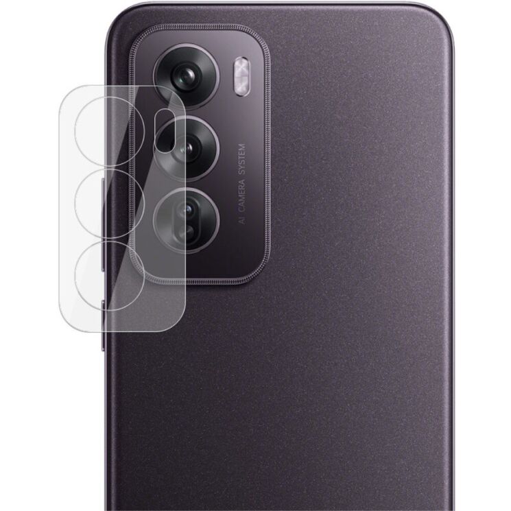 Комплект защитных стекол IMAK Camera Lens Protector для OPPO Reno 12 / 12 Pro: фото 3 из 7