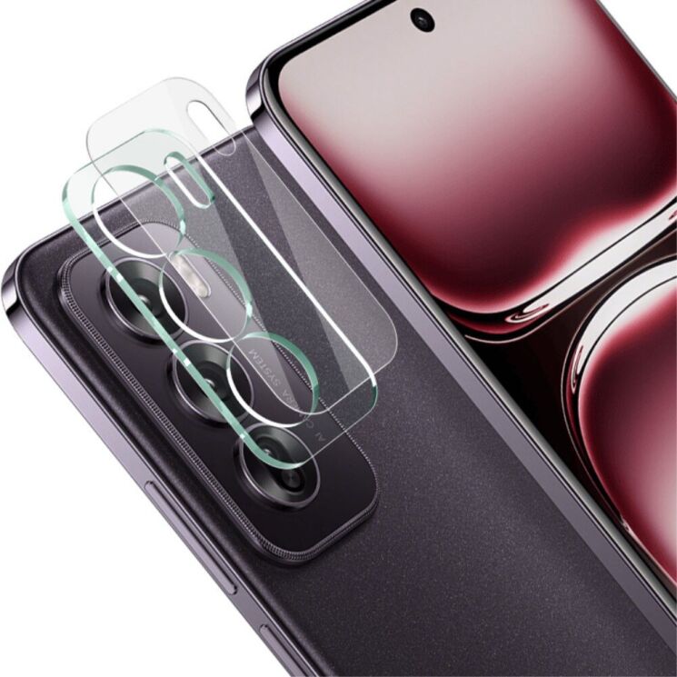 Комплект защитных стекол IMAK Camera Lens Protector для OPPO Reno 12 / 12 Pro: фото 1 из 7