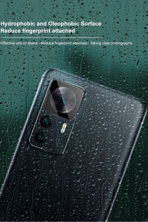 Комплект защитных стекол IMAK Camera Lens Protector для Xiaomi 12T Pro: фото 6 из 11
