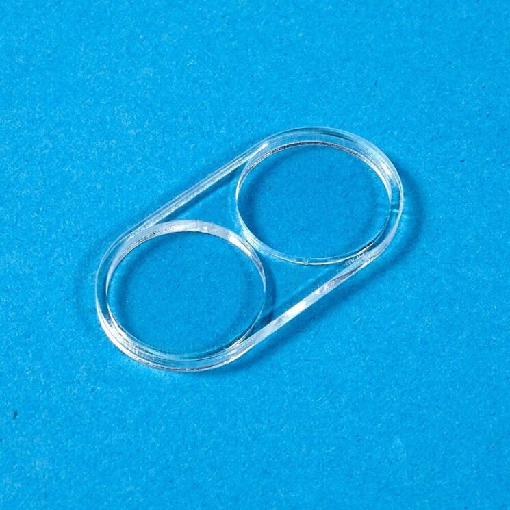 Комплект защитных стекол на заднюю камеру Deexe Camera Lens Protector для Nothing Phone (2): фото 4 из 6