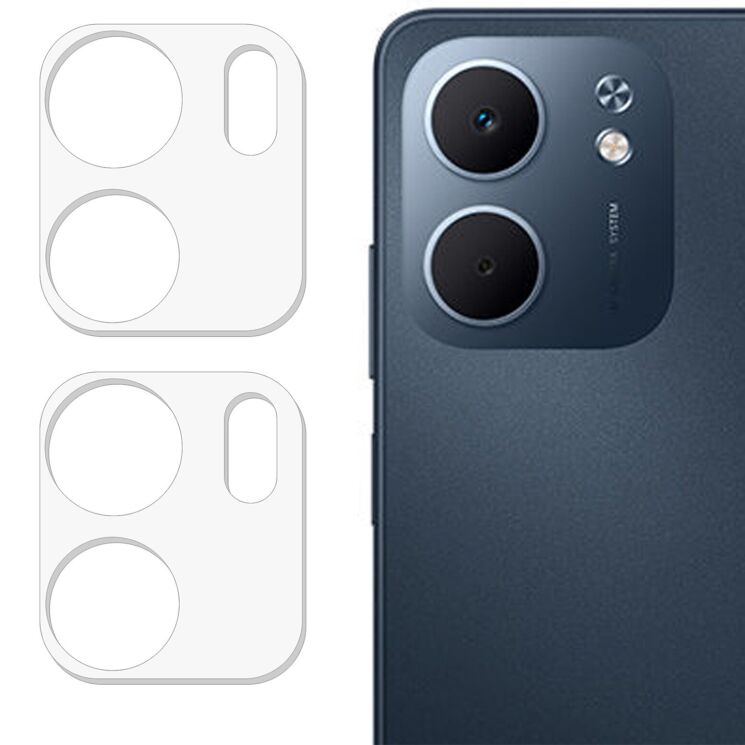 Комплект защитных стекол на заднюю камеру Deexe Camera Lens Protector для OPPO A5x: фото 1 из 5