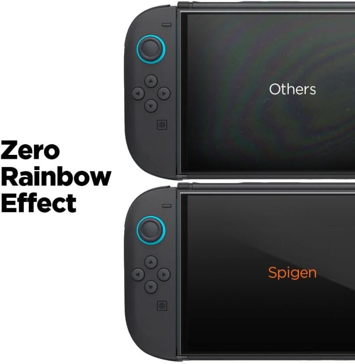 Комплект захисних стекол Spigen Glas.tR SLIM HD (FC) для Nintendo Switch 2 (AGL09370): фото 5 з 9