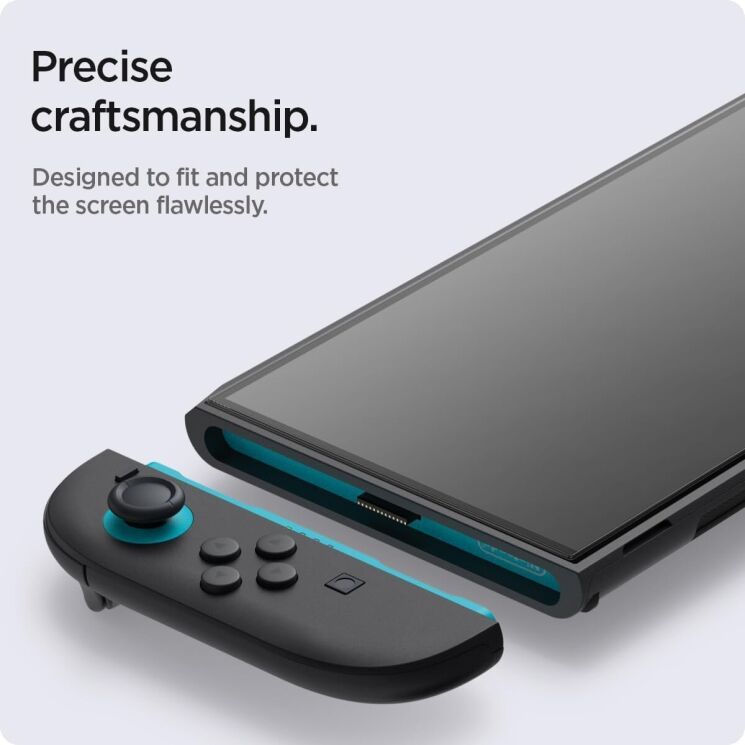 Комплект захисних стекол Spigen Glas.tR SLIM HD (FC) для Nintendo Switch 2 (AGL09370): фото 3 з 9