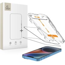 Комплект захисних стекол Tech-Protect 5D Quick Set + для Apple iPhone 13 / 13 Pro / 14 / 16e - Black: фото 1 з 6
