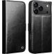 Шкіряний чохол QIALINO Classic Case для iPhone 18 Pro - Black (423650B). Фото 1 з 13