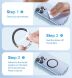 Магнітне кільце ESSAGER Magnetic Metal Ring - Black (981926B). Фото 5 з 5
