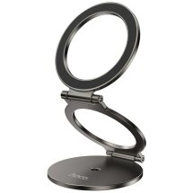 Магнитный держатель Hoco H102 - Metal Gray: фото 1 из 10