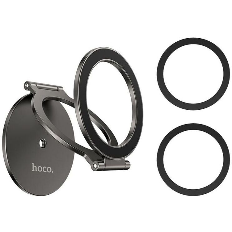 Магнитный держатель Hoco H102 - Metal Gray: фото 5 из 10