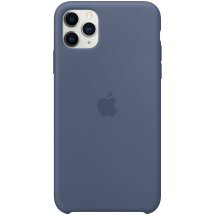 Оригінальний чохол Silicone Case для Apple iPhone 11 Pro Max (MX032) - Alaskan Blue: фото 1 з 3