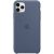 Оригинальный чехол Silicone Case для Apple iPhone 11 Pro Max (MX032) - Alaskan Blue: фото 1 из 3