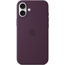 Оригинальный чехол Silicone Case with MagSafe для Apple iPhone 16 Plus (MYYD3) - Plum: фото 1 из 5