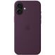 Оригинальный чехол Silicone Case with MagSafe для Apple iPhone 16 Plus (MYYD3) - Plum (360693V). Фото 5 из 5