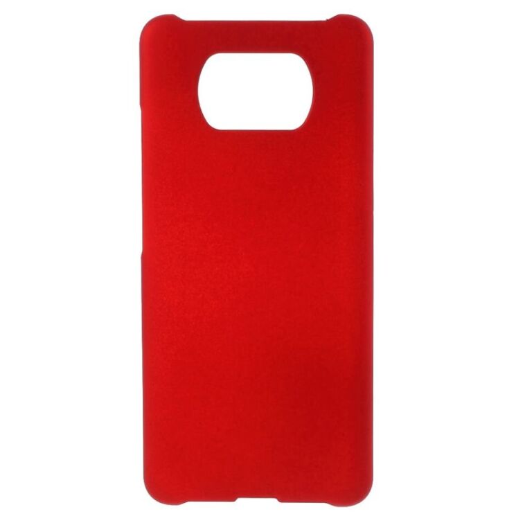 Пластиковый чехол Deexe Hard Shell для Xiaomi Poco X3 / Poco X3 Pro - Red: фото 1 из 5