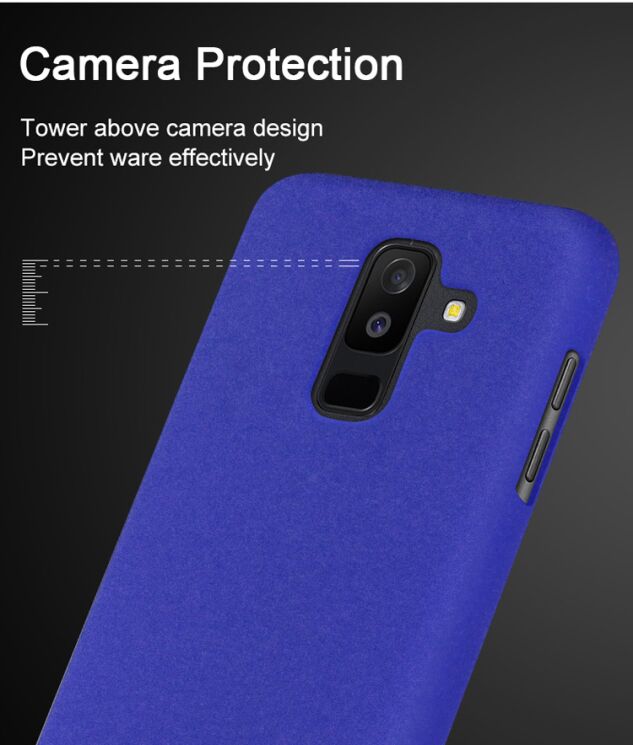 Пластиковый чехол IMAK Cowboy Shell для Samsung Galaxy A6+ 2018 (A605) - Blue: фото 5 из 7