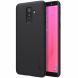 Пластиковый чехол NILLKIN Frosted Shield для Samsung Galaxy J8 2018 (J810) - Black (148816B). Фото 1 из 7