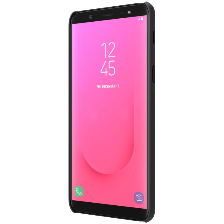 Пластиковый чехол NILLKIN Frosted Shield для Samsung Galaxy J8 2018 (J810) - Black: фото 4 из 7