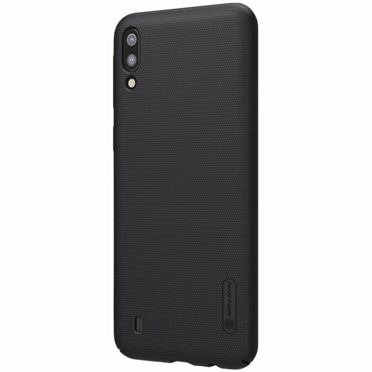 Пластиковый чехол NILLKIN Frosted Shield для Samsung Galaxy M10 (M105) - Black: фото 3 из 17
