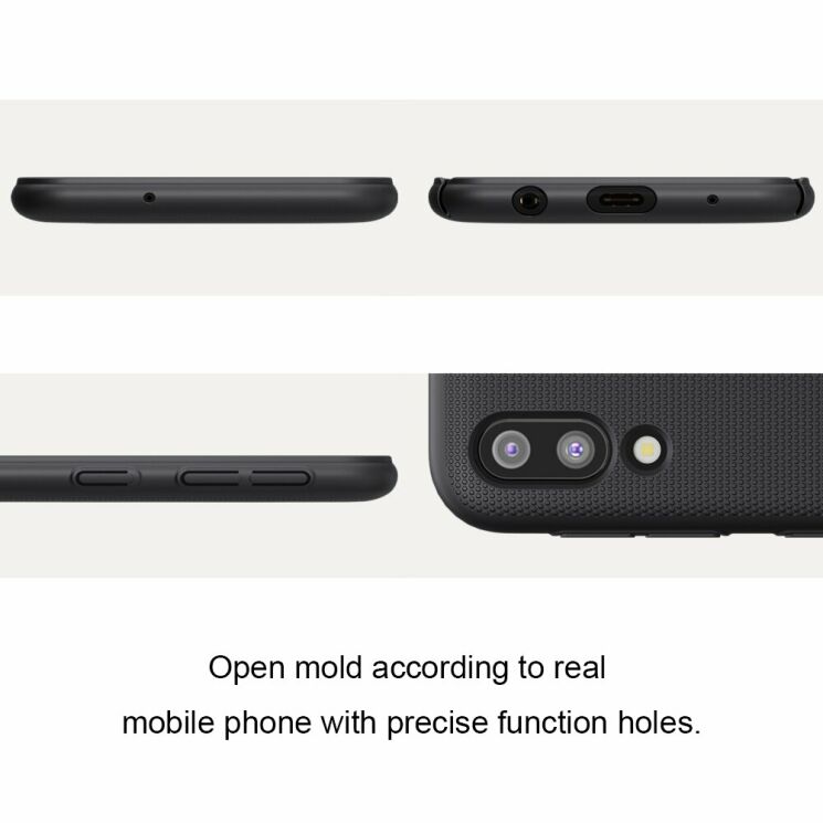 Пластиковый чехол NILLKIN Frosted Shield для Samsung Galaxy M10 (M105) - Red: фото 10 из 16