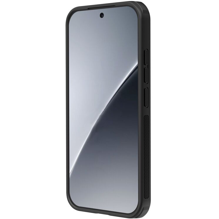 Защитный (PC+TPU) чехол NILLKIN Frosted Shield Pro для Xiaomi 17 - Black: фото 4 из 19