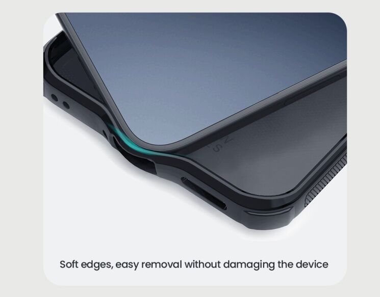 Защитный (PC+TPU) чехол NILLKIN Frosted Shield Pro для Xiaomi 17 - Black: фото 12 из 19