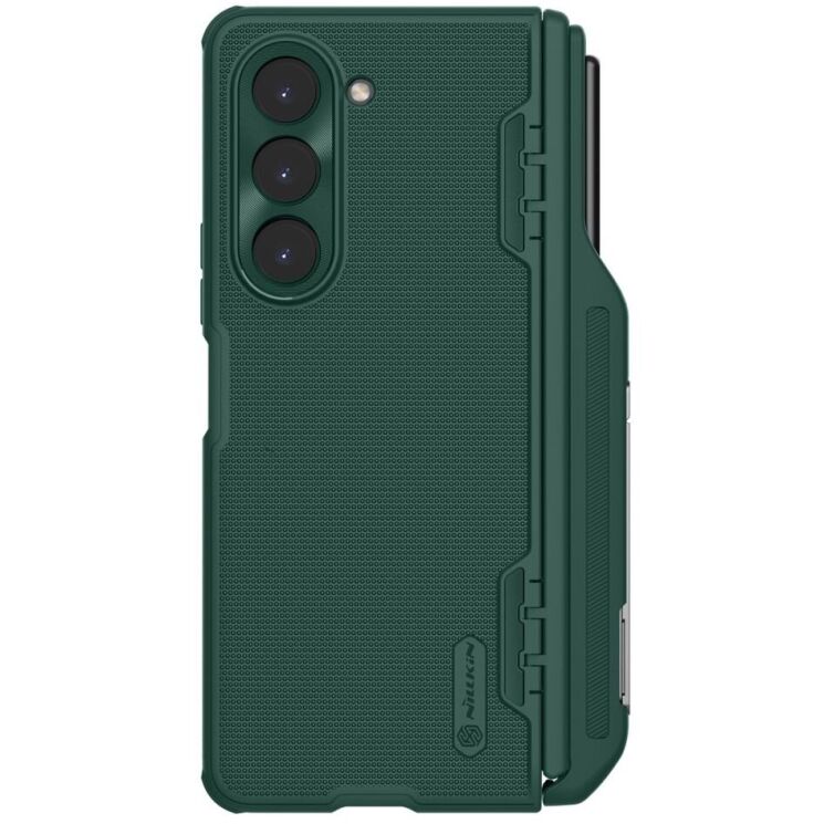 Пластиковый чехол NILLKIN Frosted Shield Pro (FF) для Samsung Galaxy Fold 5 - Green: фото 3 из 18