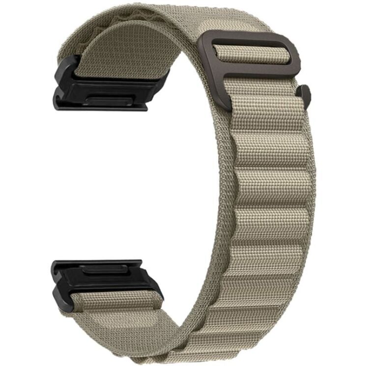 Ремінець ArmorStandart AlpinaStyle для годинників Garmin з кріпленням Quick Fit 20mm - Olive: фото 2 з 2