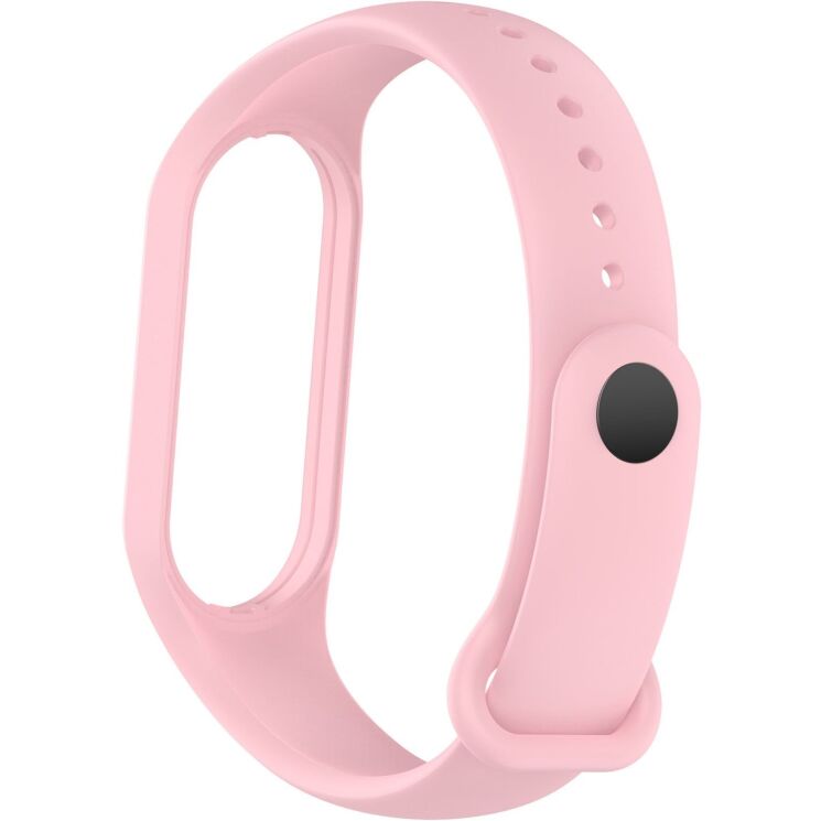 Ремешок ArmorStandart Silicone Strap для Xiaomi Mi Band 5 / Mi Band 6 / Mi Band 7 - Girly Pink: фото 2 из 5