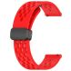 Ремешок Deexe Astra Strap для часов с шириной крепления 20мм - Red (895435R). Фото 2 из 11