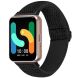 Ремінець Deexe Braided Strap для Samsung Galaxy Fit 3 - Black (349028B). Фото 2 з 6