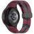 Ремешок Deexe Camo Silicone для Samsung Galaxy Watch 4 / 4 Classic / 5 / 5 Pro - Wine Red: фото 1 из 6