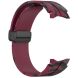 Ремінець Deexe Camo Silicone для Samsung Galaxy Watch 4 / 4 Classic / 5 / 5 Pro - Wine Red (284643WR). Фото 3 з 6