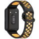 Ремешок Deexe Dot Color для Samsung Galaxy Fit 3 - Black / Yellow (349023BY). Фото 2 из 7