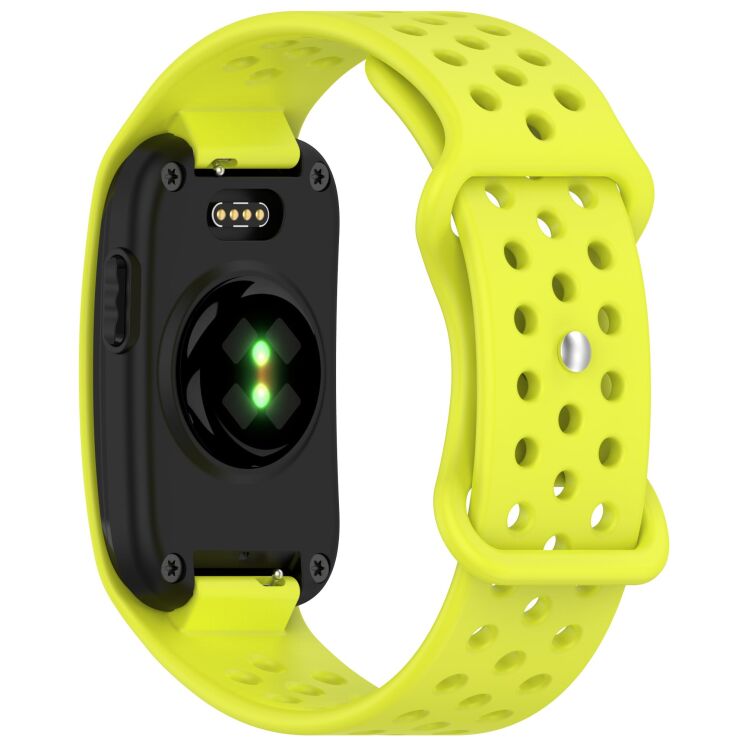 Ремінець Deexe Dot Style для Garmin CIRQA - Lime (362608G) Ремінець Deexe Dot Style для Garmin CIRQA - Lime: фото 2 з 6