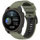 Ремешок Deexe Dual Color для часов с шириной крепления 22мм - Army Green / Black (271418GB). Фото 4 из 4