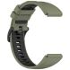 Ремешок Deexe Dual Color для часов с шириной крепления 22мм - Army Green / Black (271418GB). Фото 3 из 4