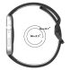 Ремешок Deexe Dual Color для Huawei Watch Fit 3 - Black / White (357105BW). Фото 7 из 7
