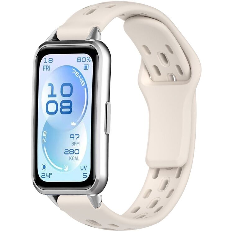 Ремешок Deexe Eclipse для Huawei Band 11 Pro / Band 11 - Starlight (410607SG) Ремешок Deexe Eclipse для Huawei Band 11 Pro / Band 11 - Starlight: фото 2 из 9