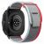 Ремешок Deexe Fastener Strap для Samsung Galaxy Watch Ultra (47mm) - Red / Grey: фото 1 из 3