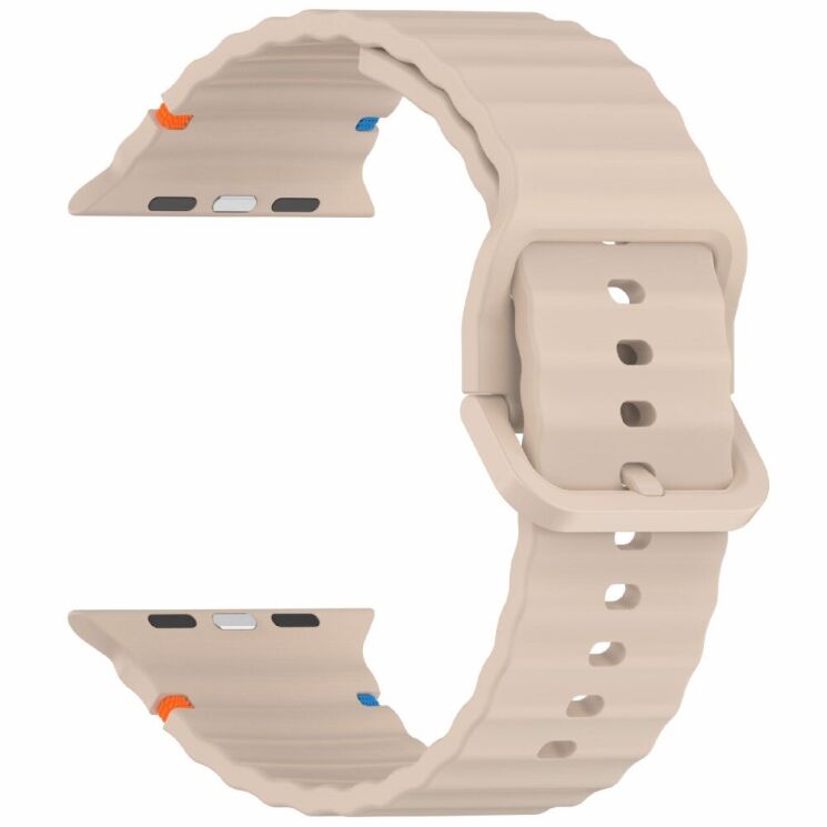 Ремешок Deexe Galaxy Strap для Apple Watch 42 (Series 10) / 41 / 40 / SE 40 / 38 - Deep Pink: фото 3 из 7