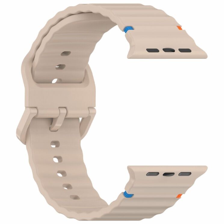 Ремешок Deexe Galaxy Strap для Apple Watch 42 (Series 10) / 41 / 40 / SE 40 / 38 - Deep Pink: фото 4 из 7