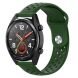Ремешок Deexe Holes Strap для Samsung Galaxy Gear S3 - Green (278200G). Фото 1 из 4